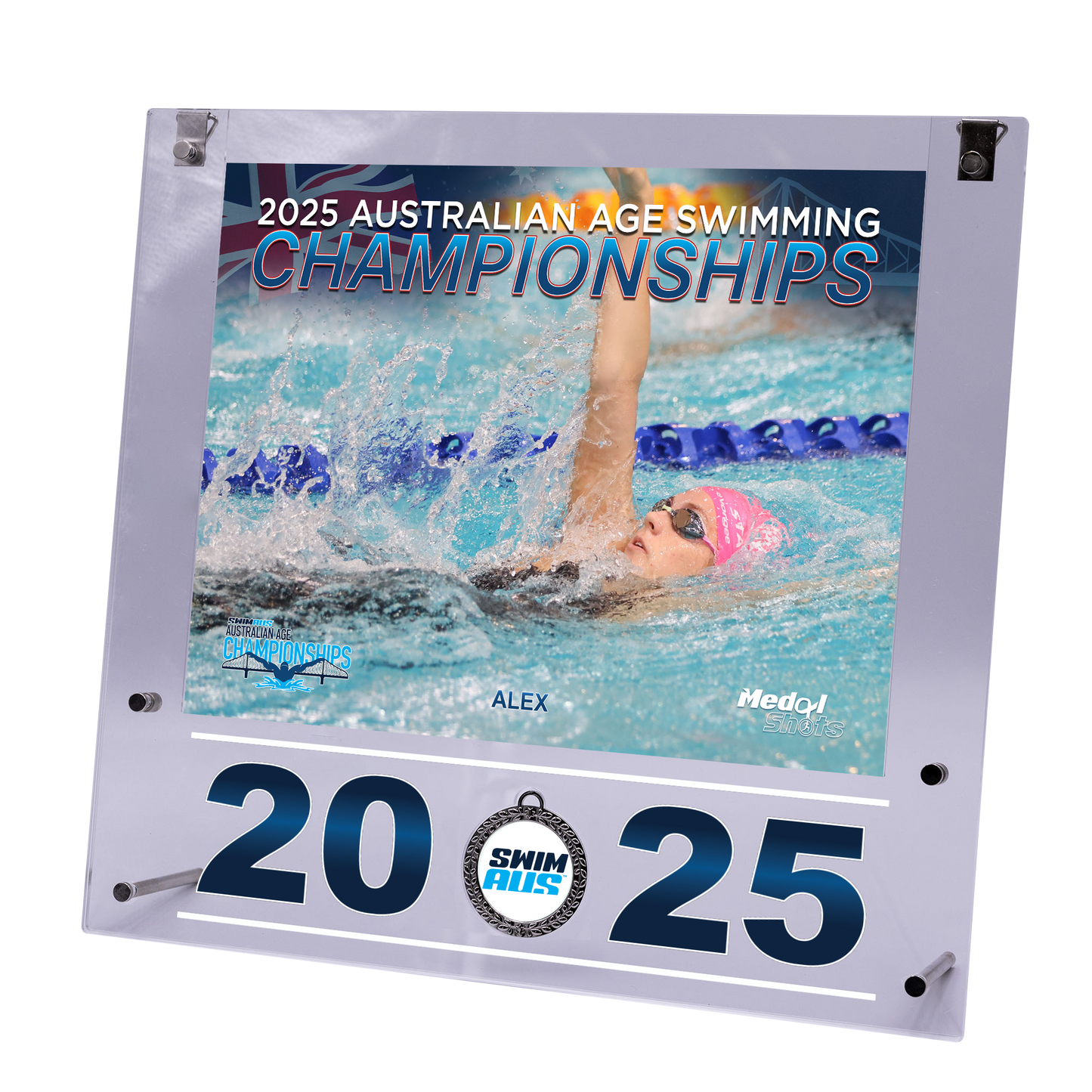 2025 Australian Age Championships Large Acrylic Frame