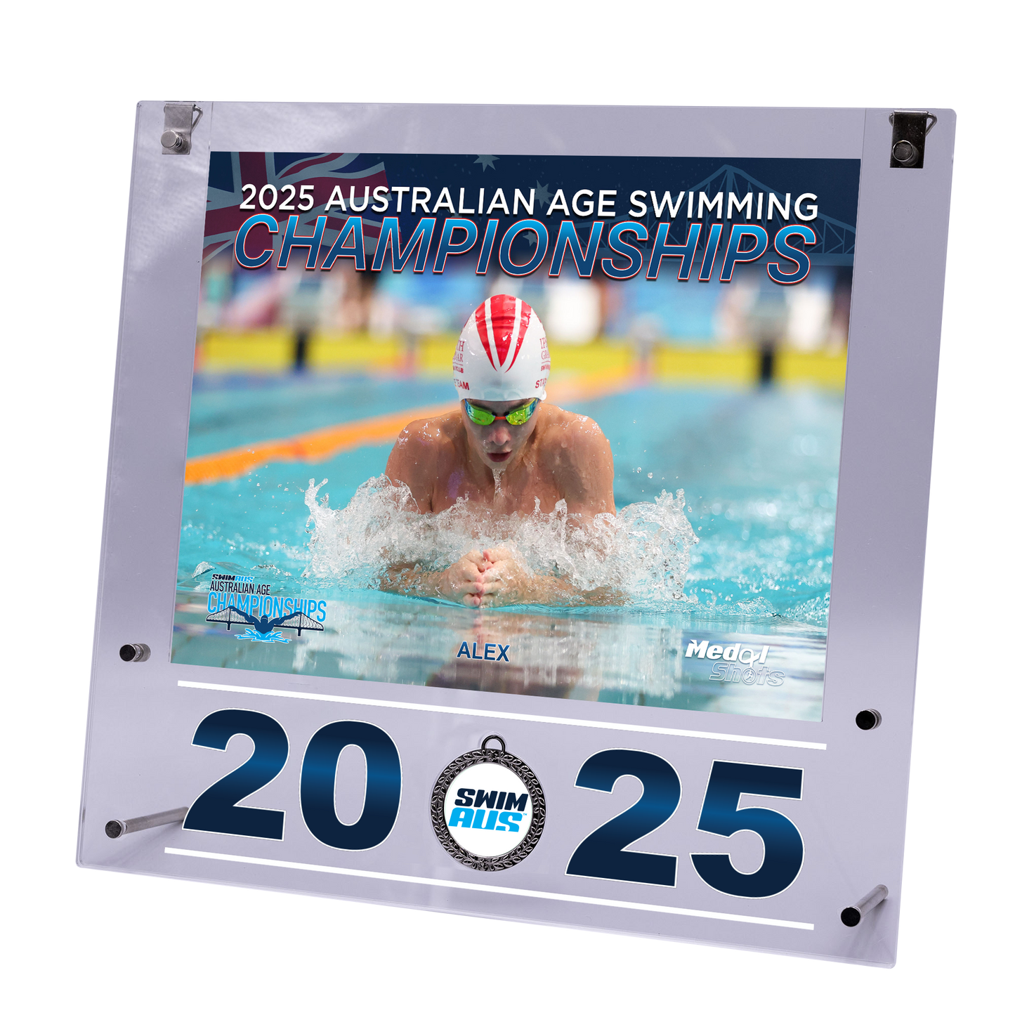 2025 Australian Age Championships Large Acrylic Frame