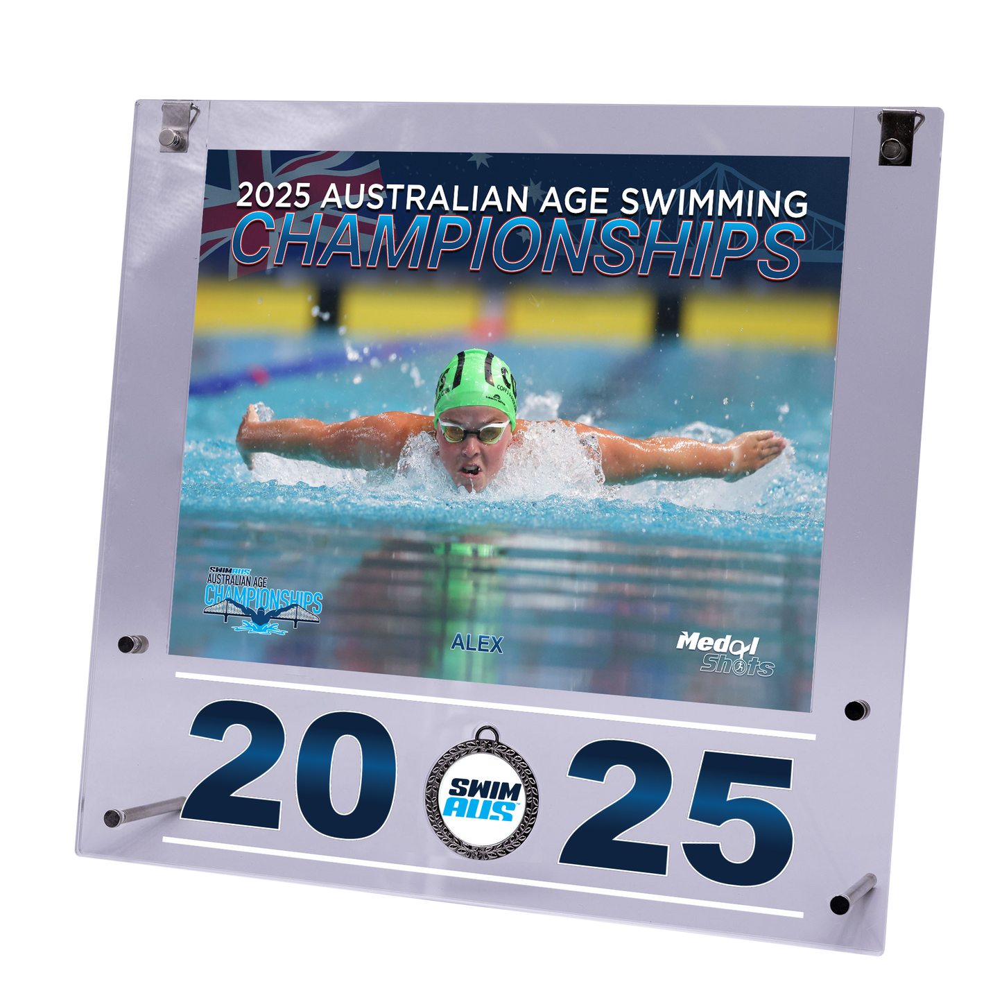 2025 Australian Age Championships Large Acrylic Frame