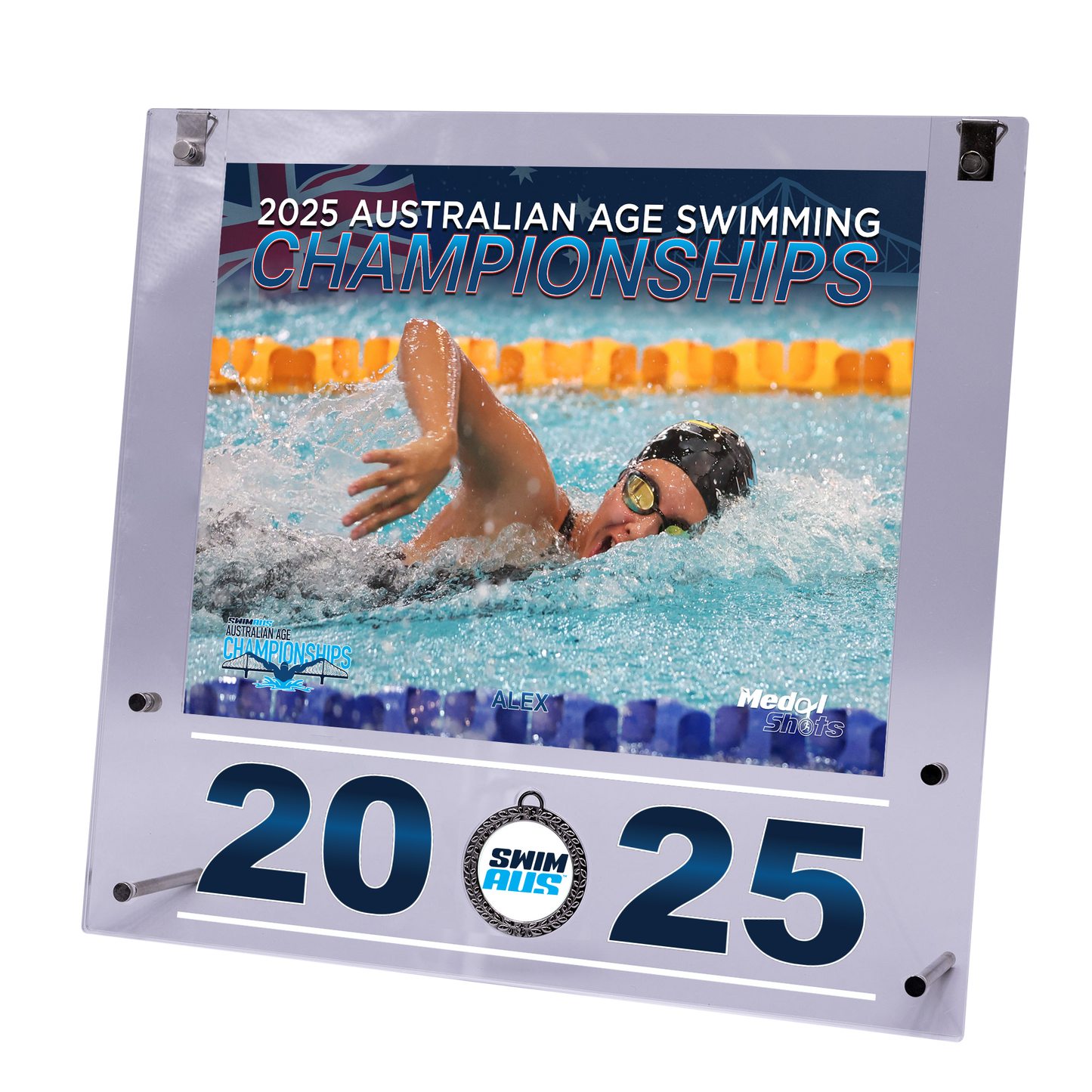 2025 Australian Age Championships Large Acrylic Frame