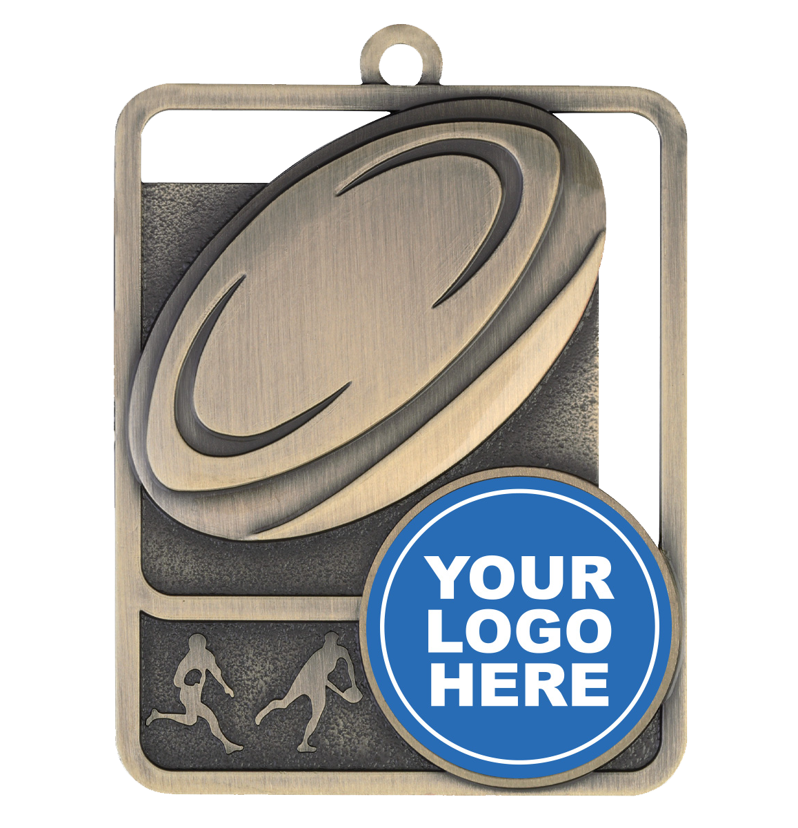 Customised Rosetta Rugby Medal