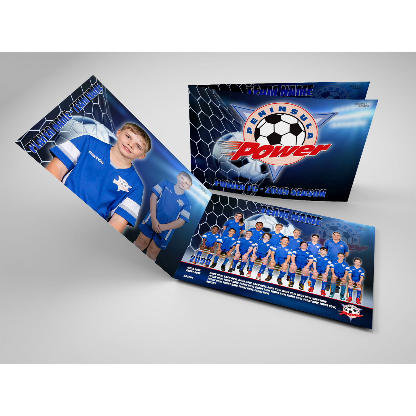 Laminated Portrait and Team Photo Book
