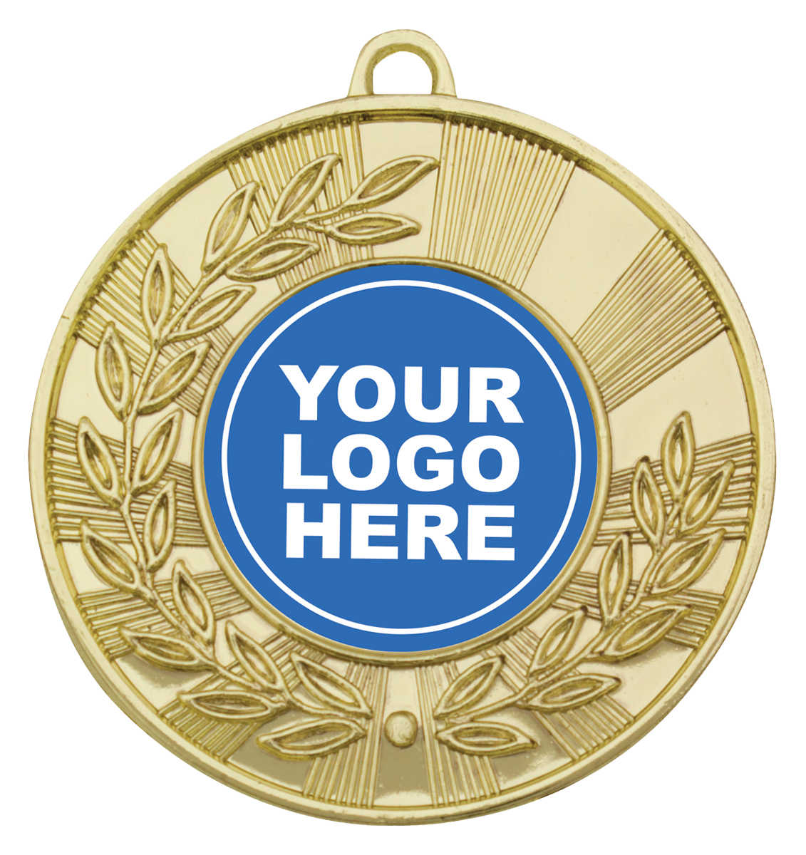 Shiny Laurel Medal - 25mm Insert