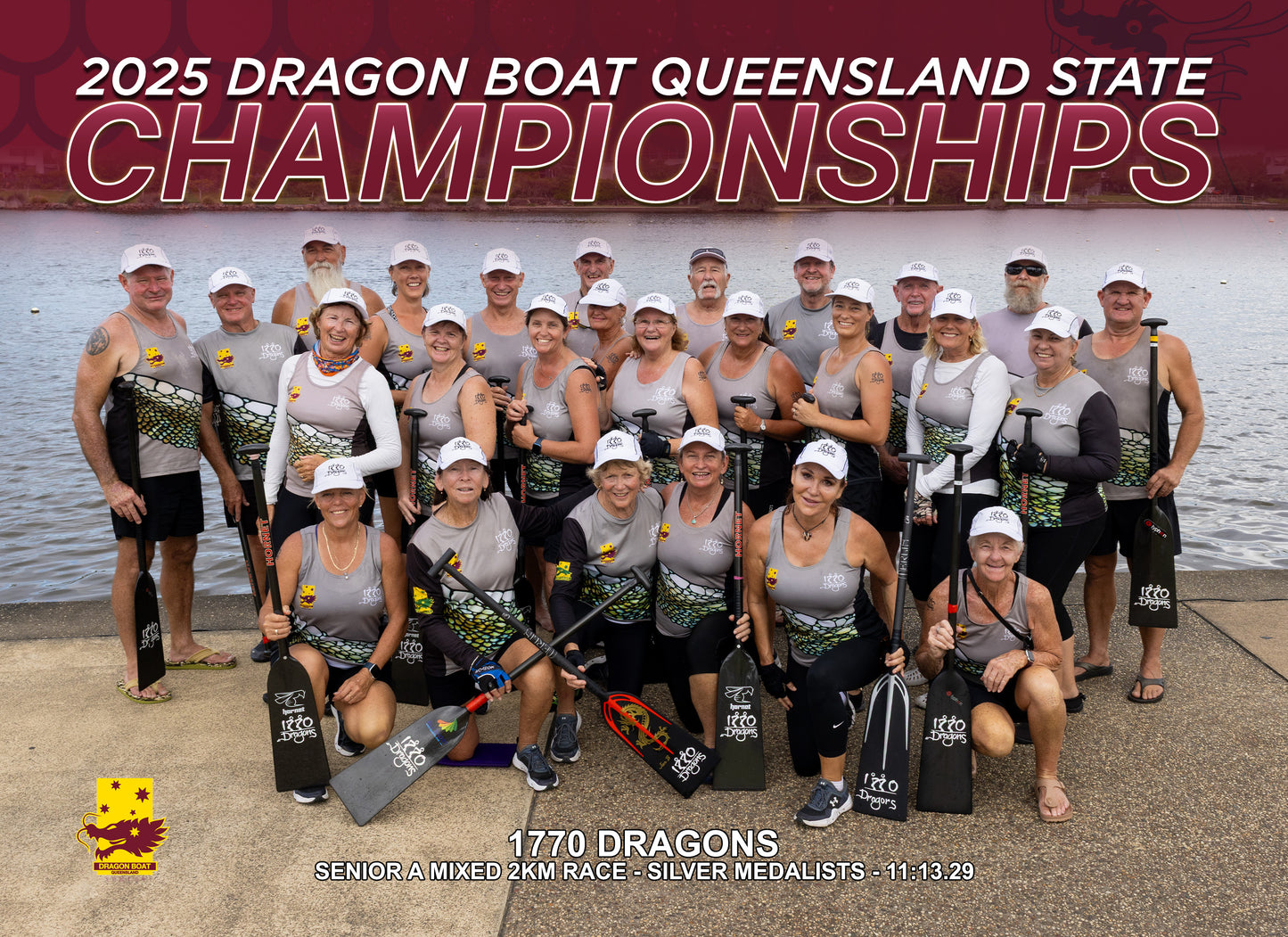 2025 DBQ State Championships - Team Photo Print