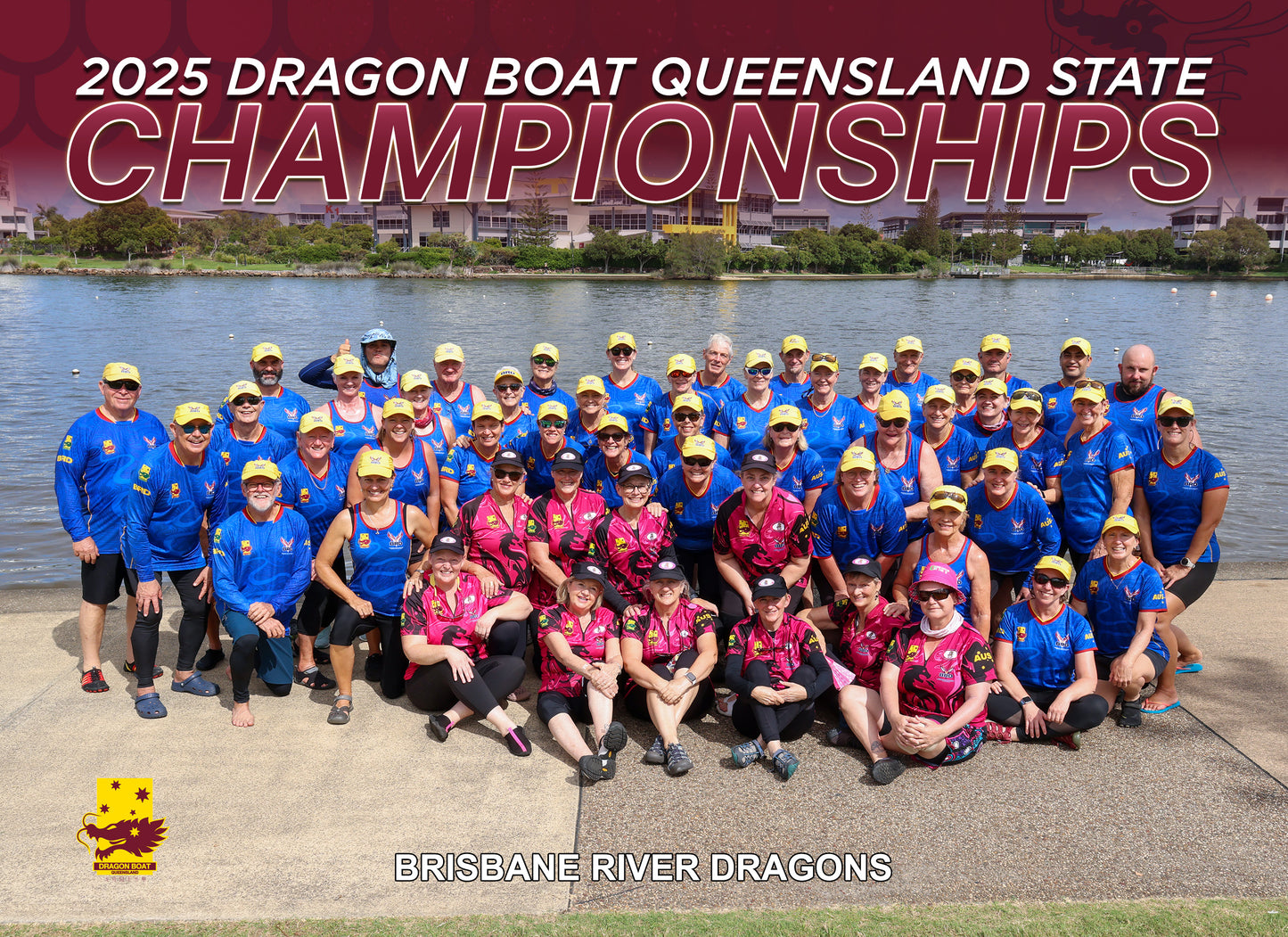 2025 DBQ State Championships - Team Photo Print