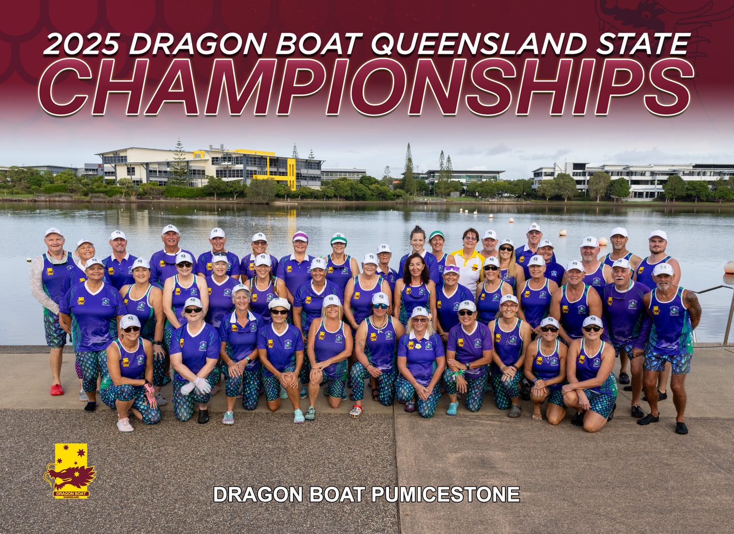 2025 DBQ State Championships - Team Photo Print