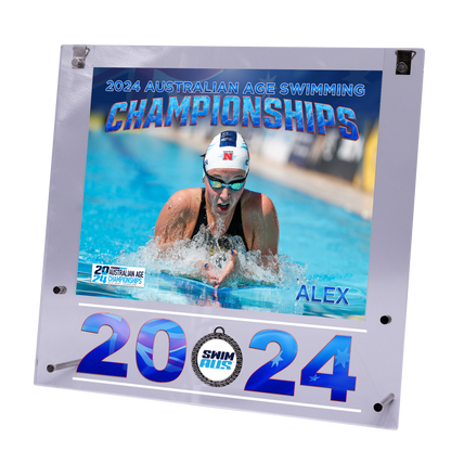 2024 Australian Age Championships Large Acrylic Frame POST ONLY