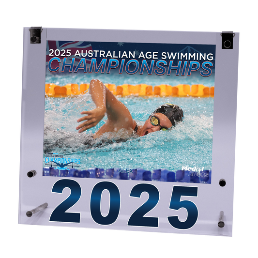 2025 Australian Age Championships Medium Acrylic Frame