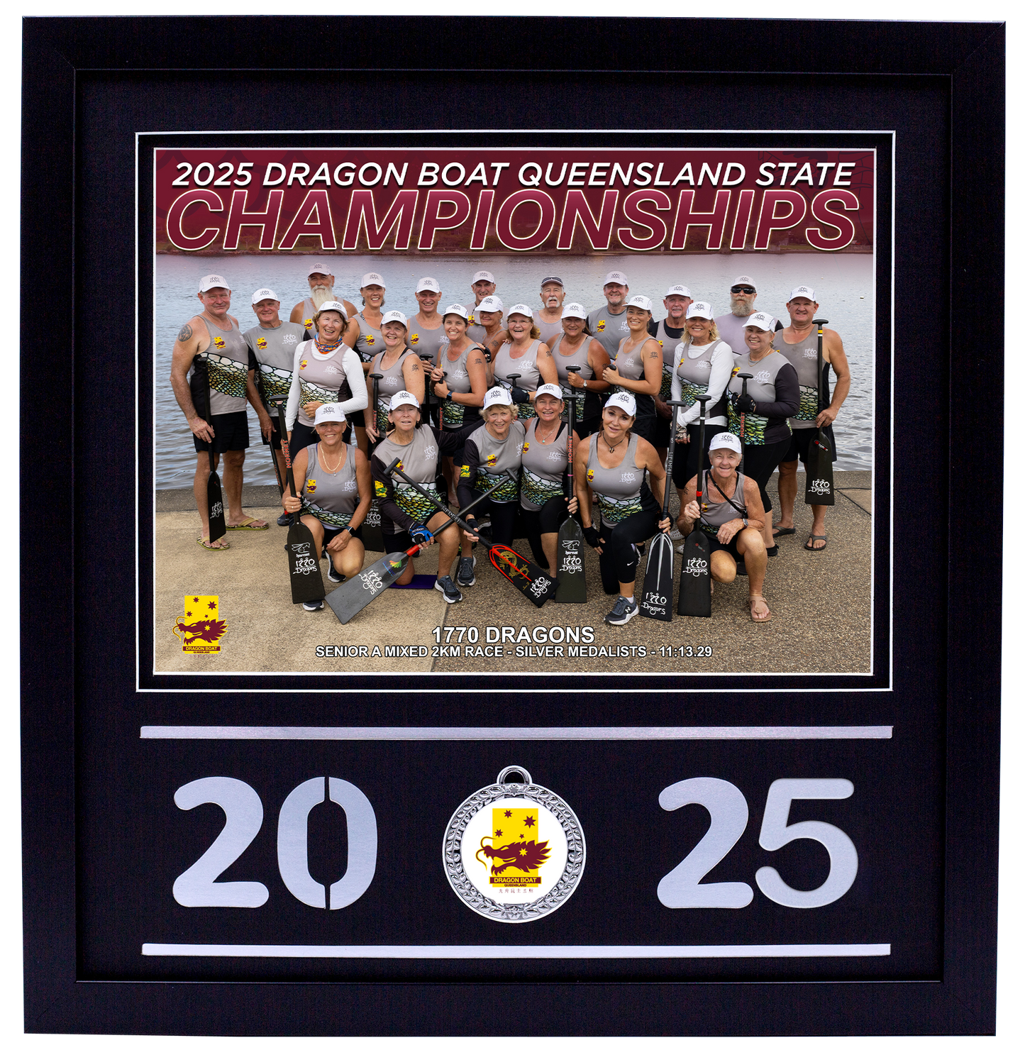 2025 DBQ State Championships - Framed Team Photo