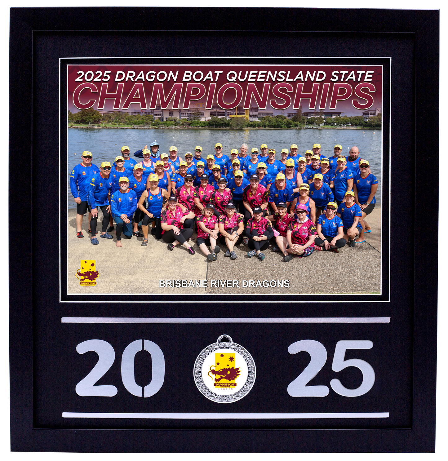2025 DBQ State Championships - Framed Team Photo