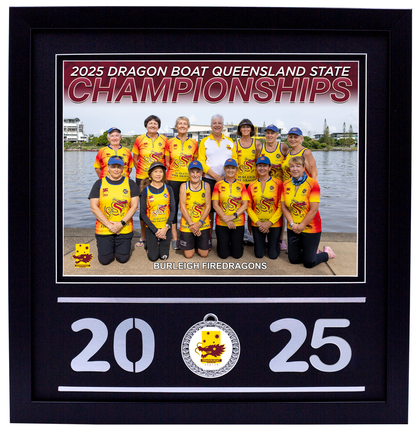2025 DBQ State Championships - Framed Team Photo