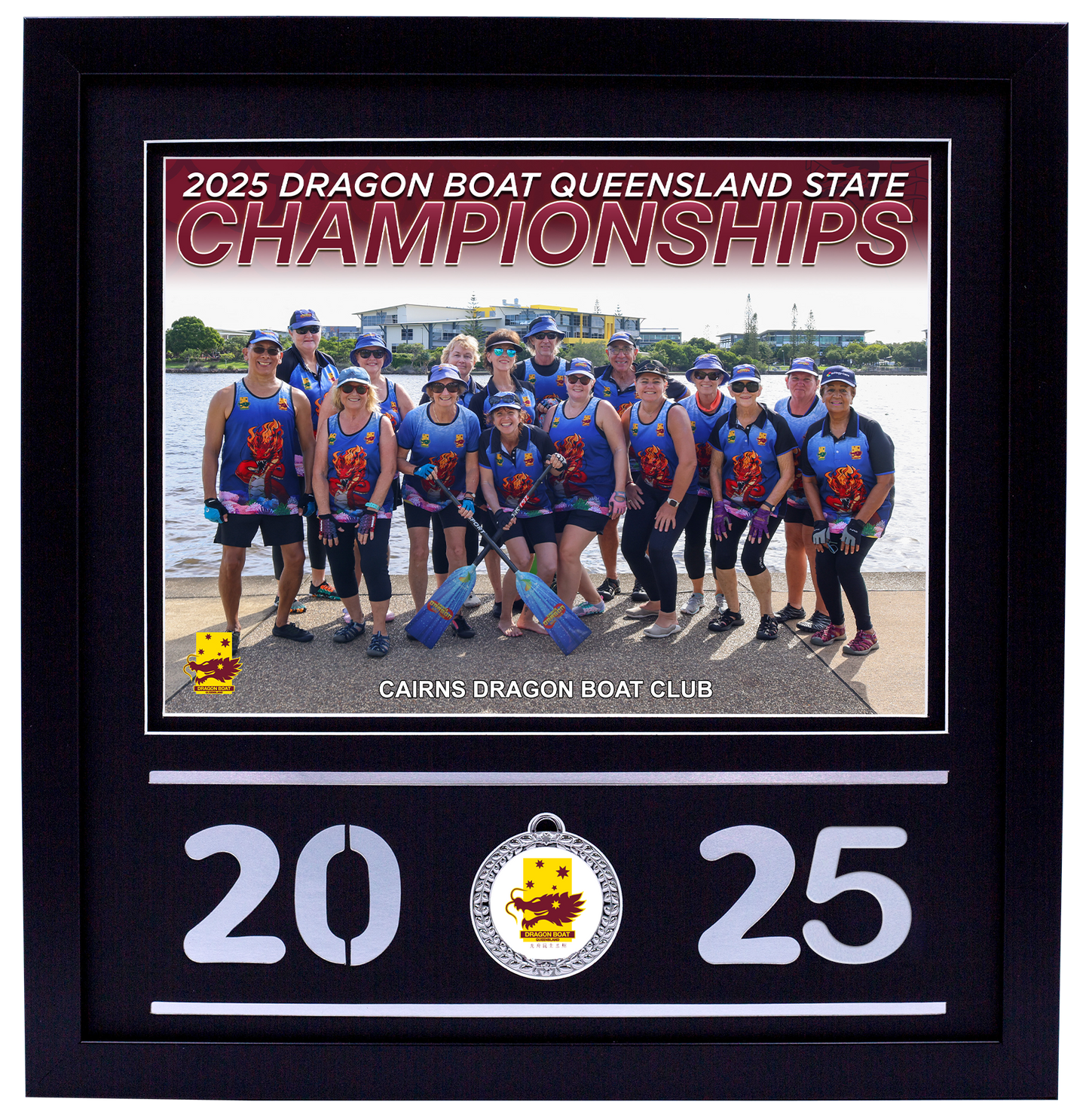 2025 DBQ State Championships - Framed Team Photo