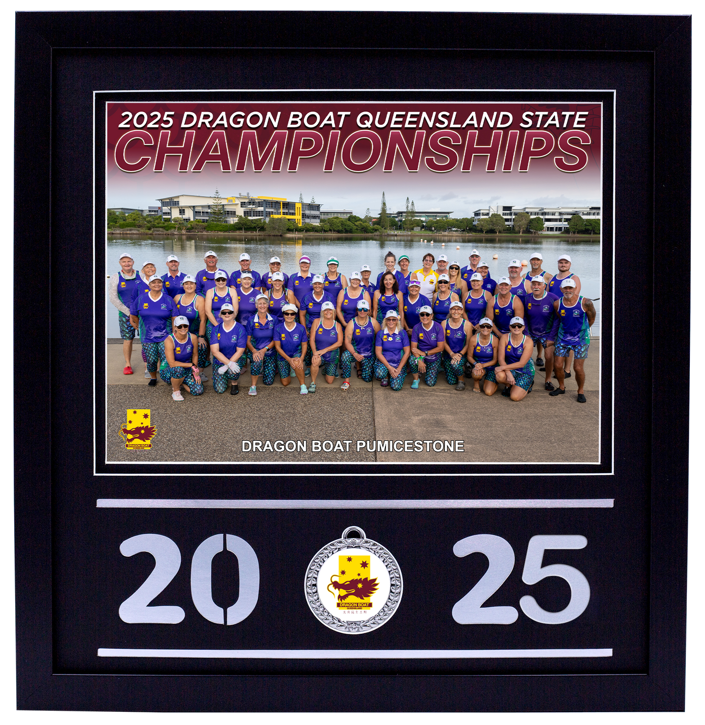 2025 DBQ State Championships - Framed Team Photo