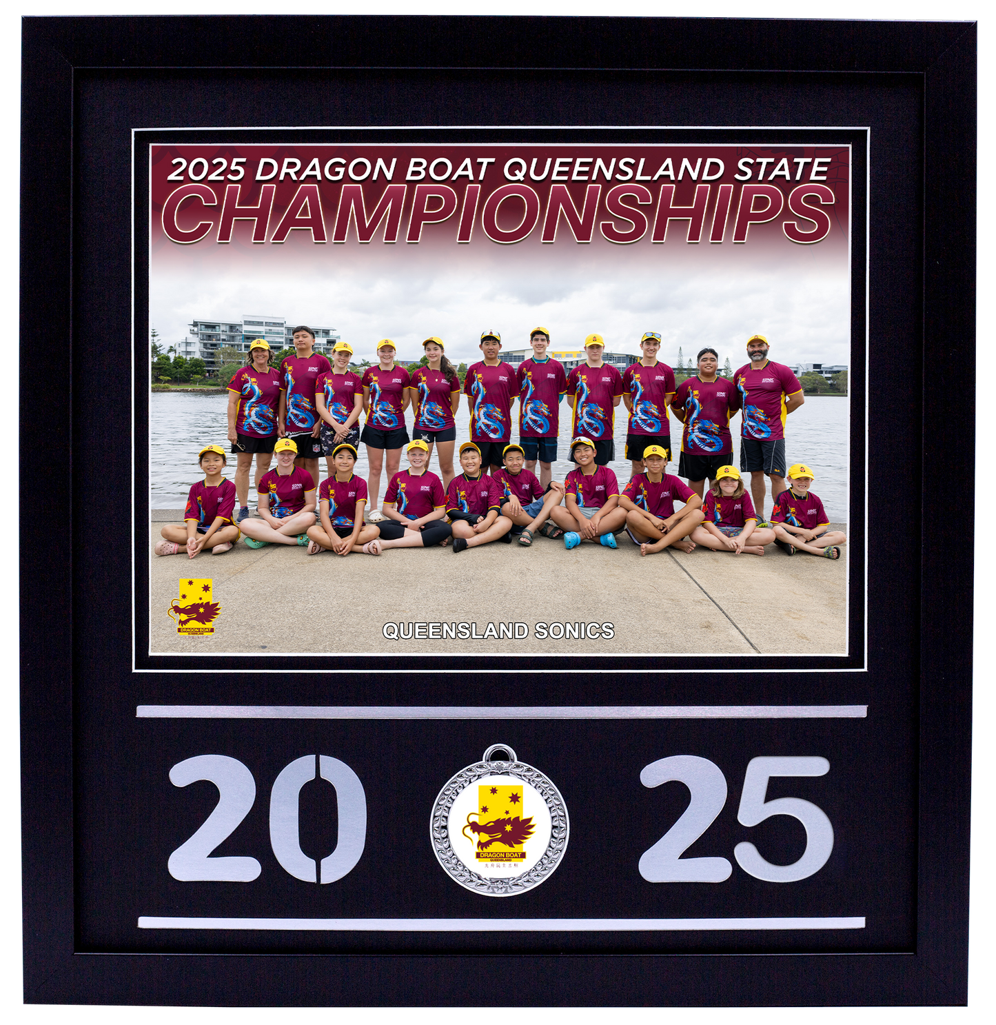 2025 DBQ State Championships - Framed Team Photo
