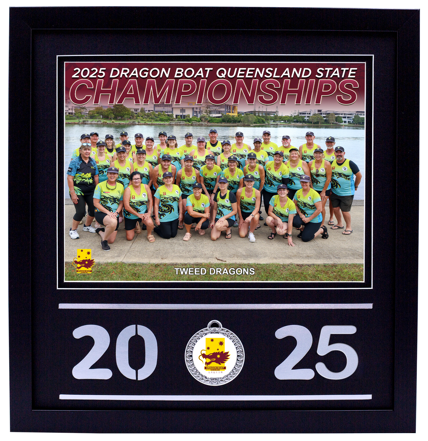 2025 DBQ State Championships - Framed Team Photo