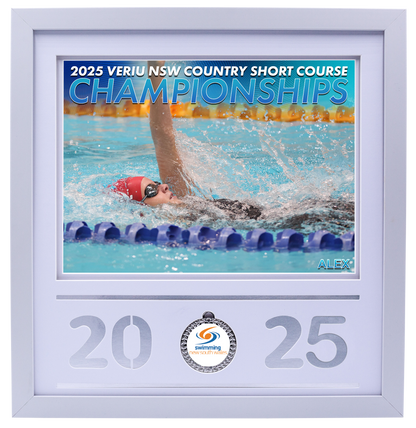 2025 NSW Country SC Championships White Medal Shots Frame