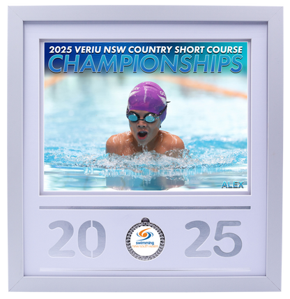 2025 NSW Country SC Championships White Medal Shots Frame