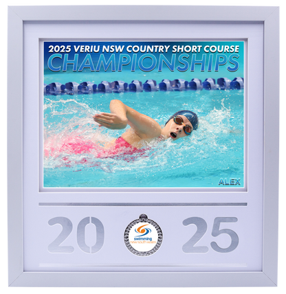 2025 NSW Country SC Championships White Medal Shots Frame