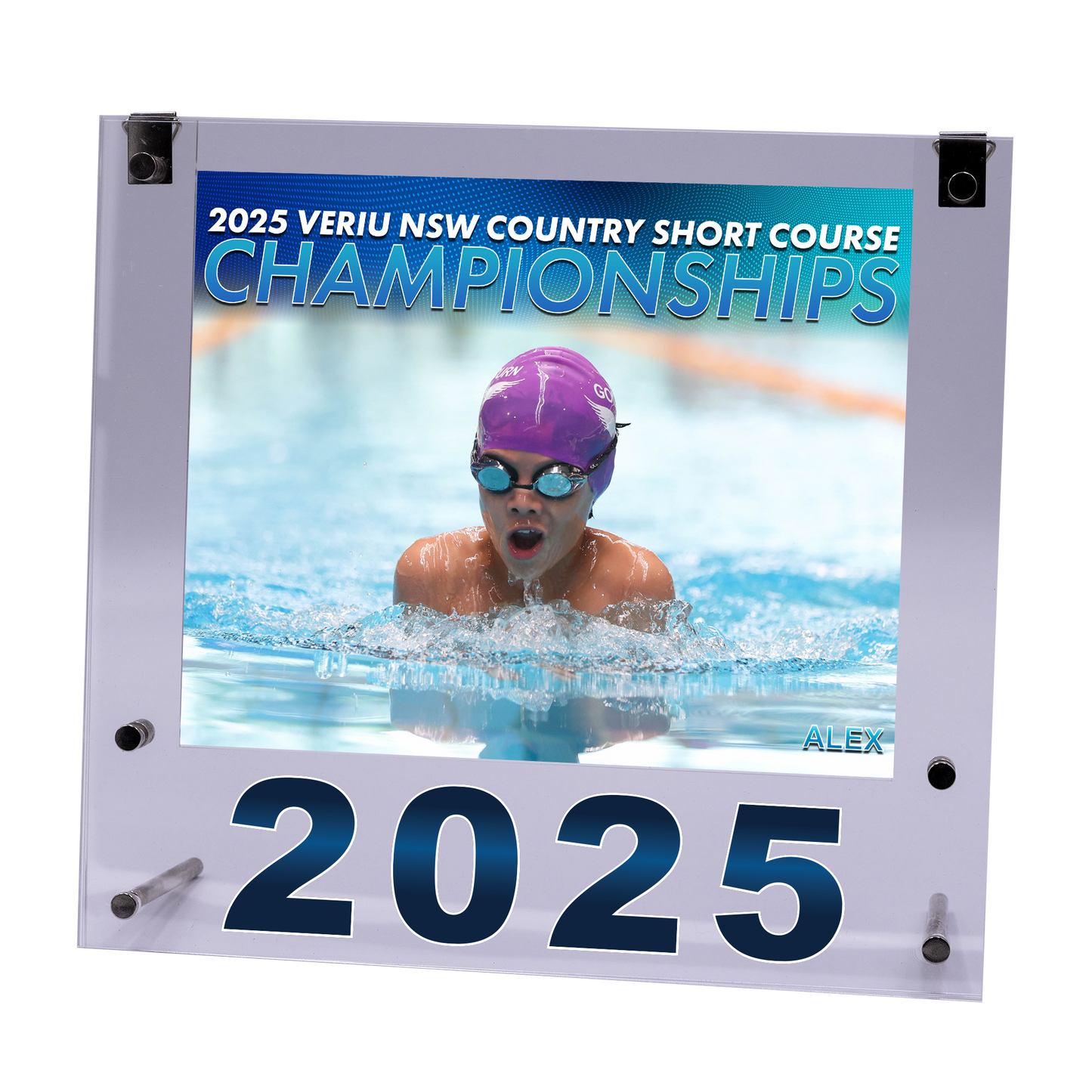 2025 NSW Country SC Championships Medium Acrylic Frame