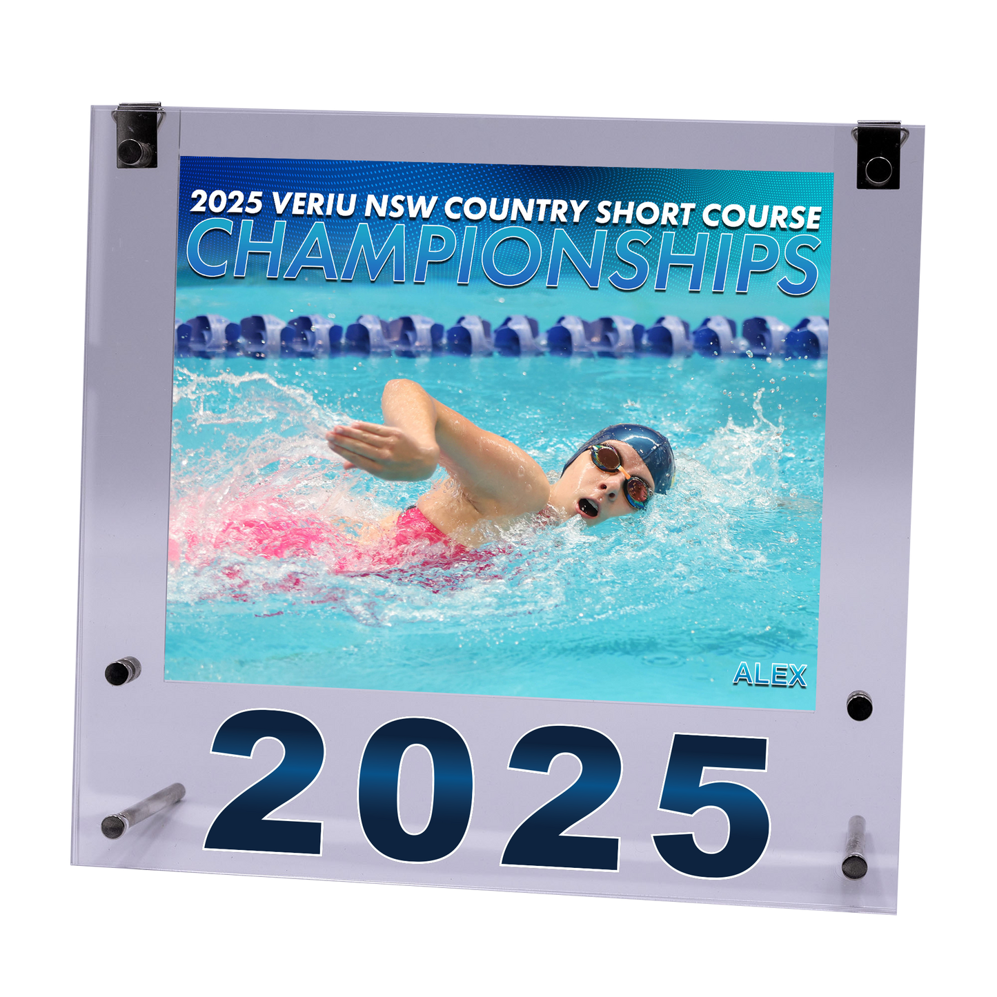 2025 NSW Country SC Championships Medium Acrylic Frame