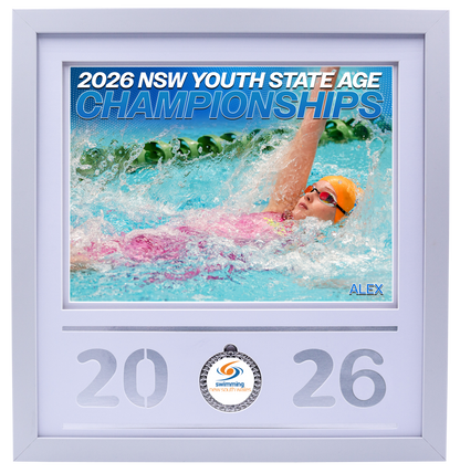 2026 NSW Speedo Youth State Age Championships White Medal Shots Frame