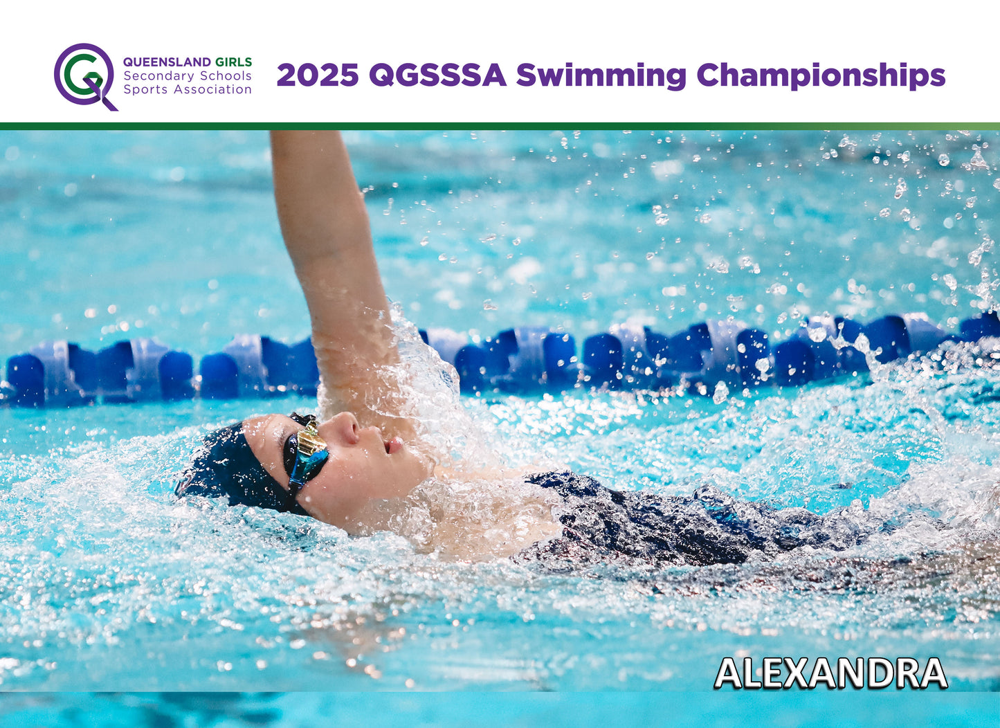 2025 QGSSSA Swimming Champs Photo Print