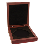 70mm Premium Rosewood Timber Medal Box