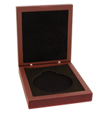 70mm Premium Rosewood Timber Medal Box