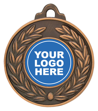 Antique Wreath Medal - 25mm Insert