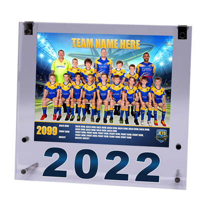 Medium Acrylic Framed Team Photo