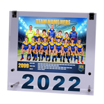 Medium Acrylic Framed Team Photo