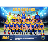 Laminated Team Photo