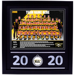 Framed Team Photo with Medal Upgrade