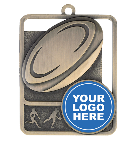 Customised Rosetta Rugby Medal