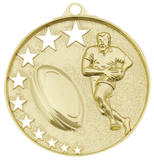 Customised Rugby Stars Medal