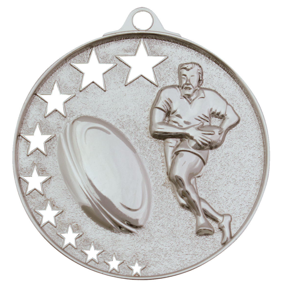 Customised Rugby Stars Medal