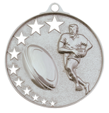Customised Rugby Stars Medal