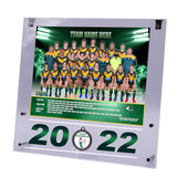 Large Acrylic Framed Team Photo with Medal
