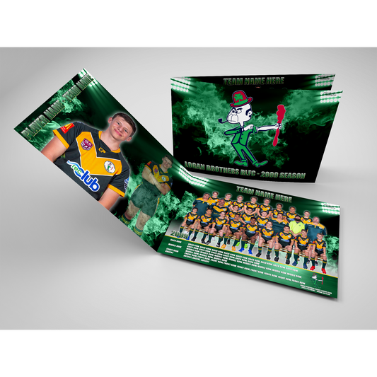 Team Package - Laminated Portrait and Team Photo Book