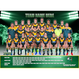 Laminated Team Photo