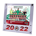 Large Acrylic Framed Team Photo with Medal