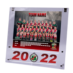 Large Acrylic Framed Team Photo with Medal