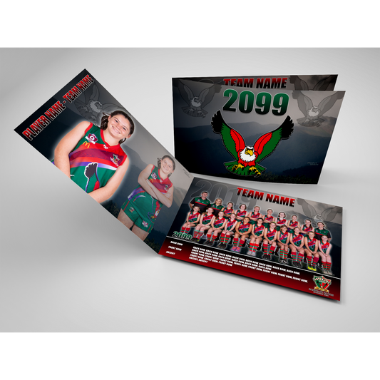 Laminated Portrait and Team Photo Book