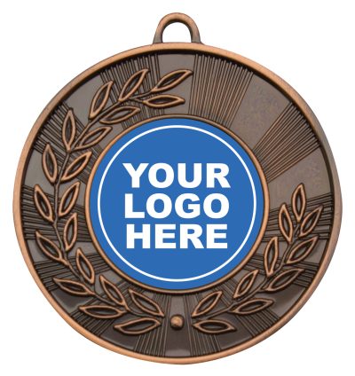 Shiny Laurel Medal - 25mm Insert