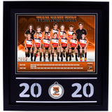 Framed Team Photo with Medal Upgrade