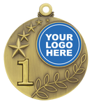 Two Tone Medal - 25mm Insert